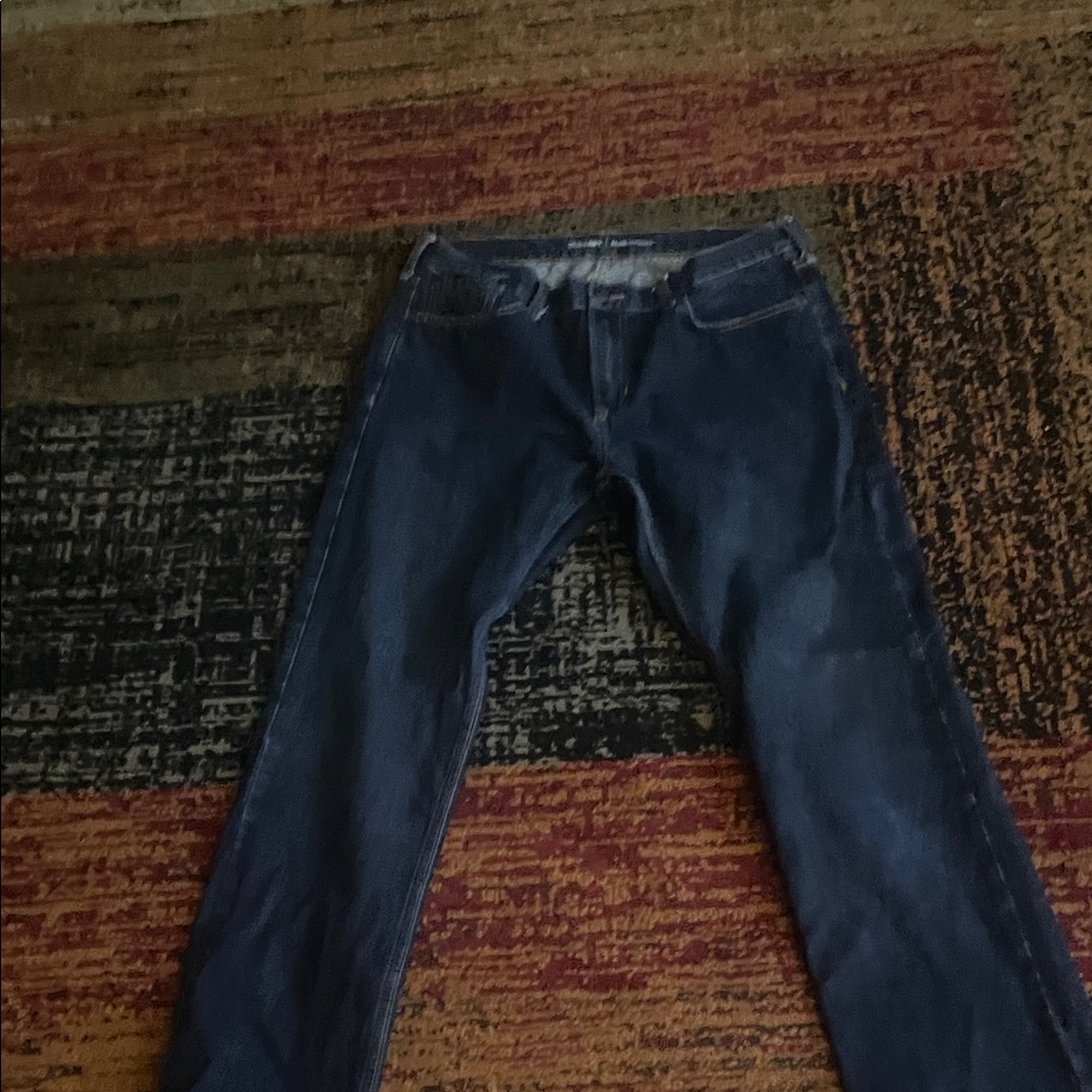 Old Navy Men's Dark Blue Slim Jeans